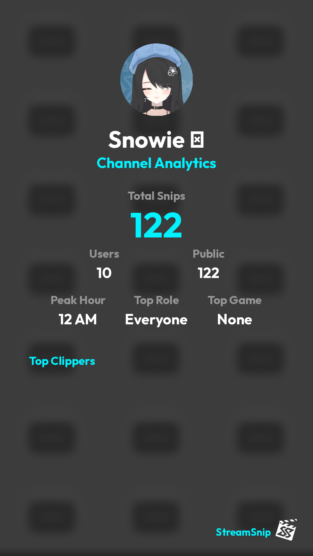 Stats Share Card
