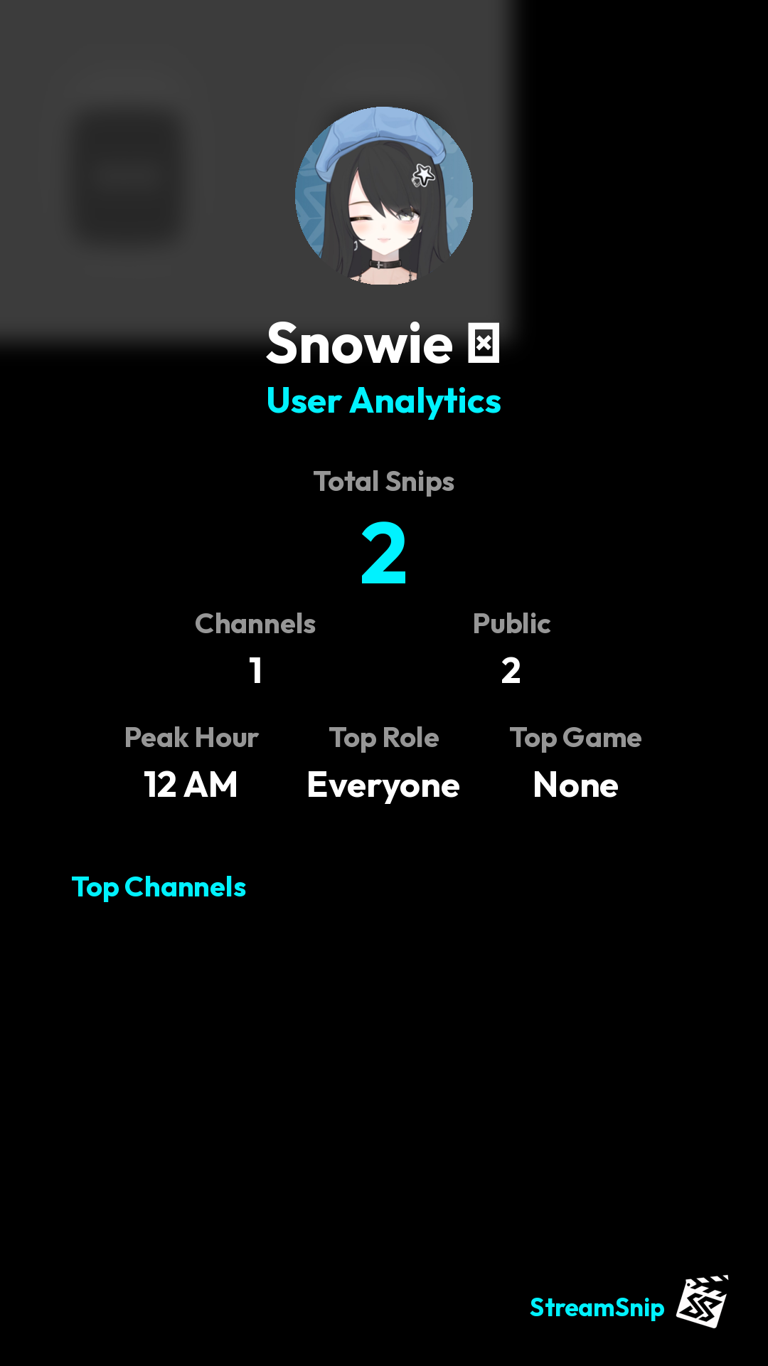 Stats Share Card