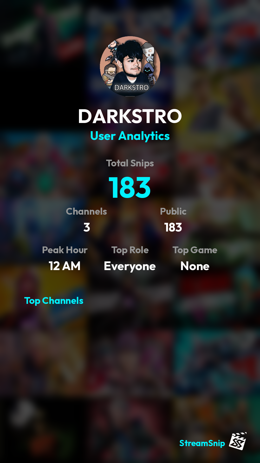 Stats Share Card