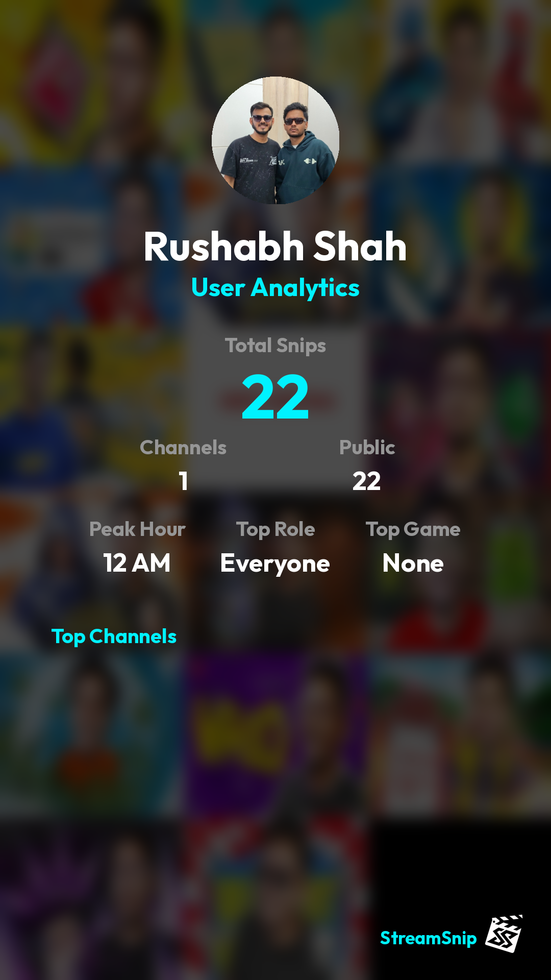 Stats Share Card