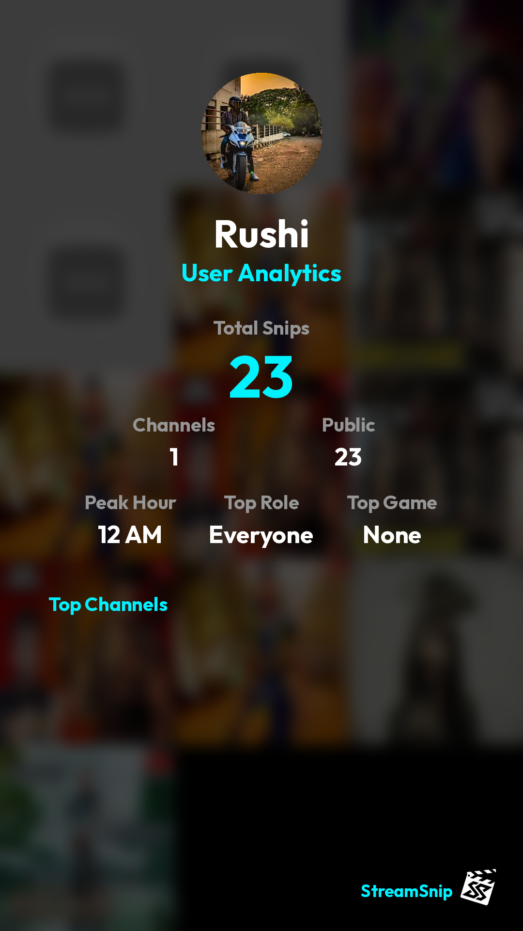 Stats Share Card