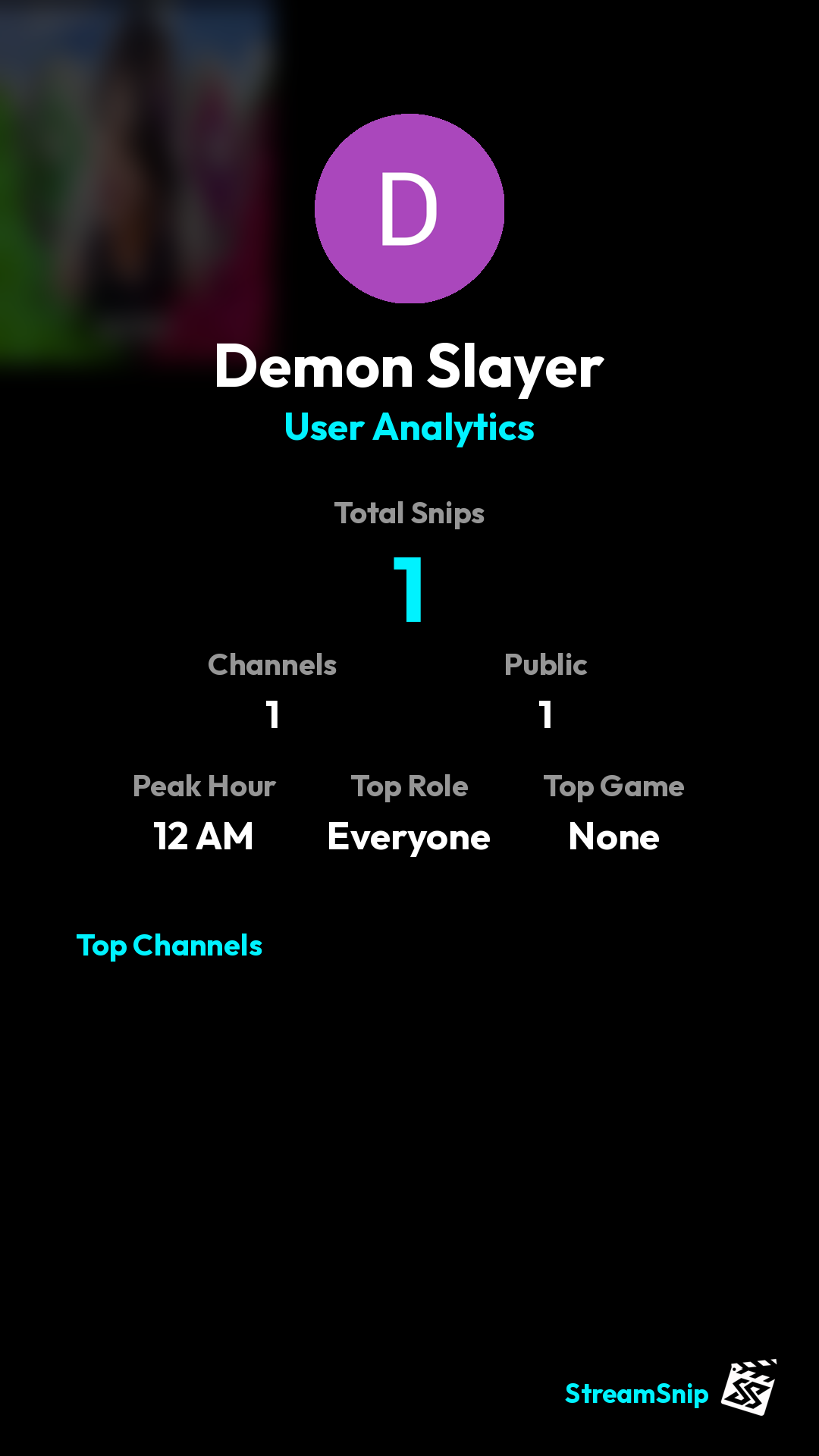Stats Share Card