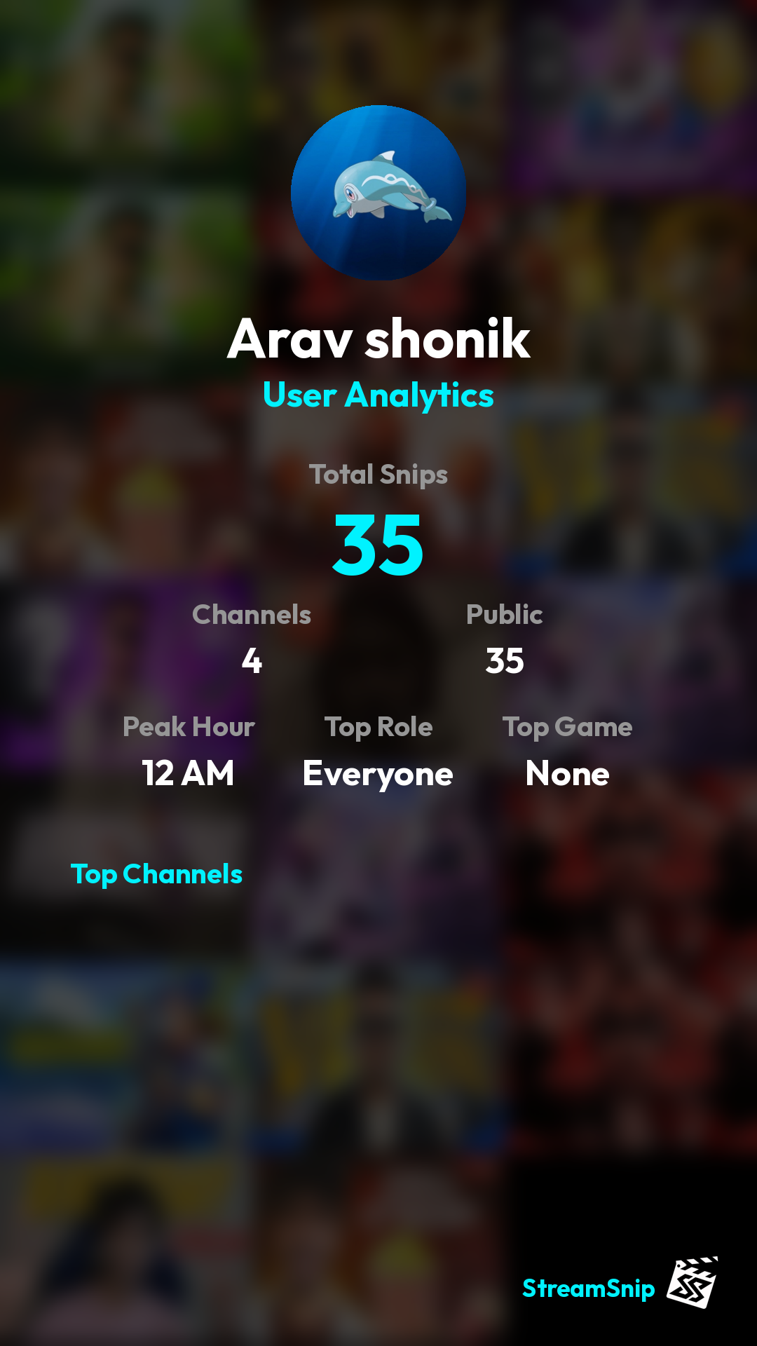 Stats Share Card