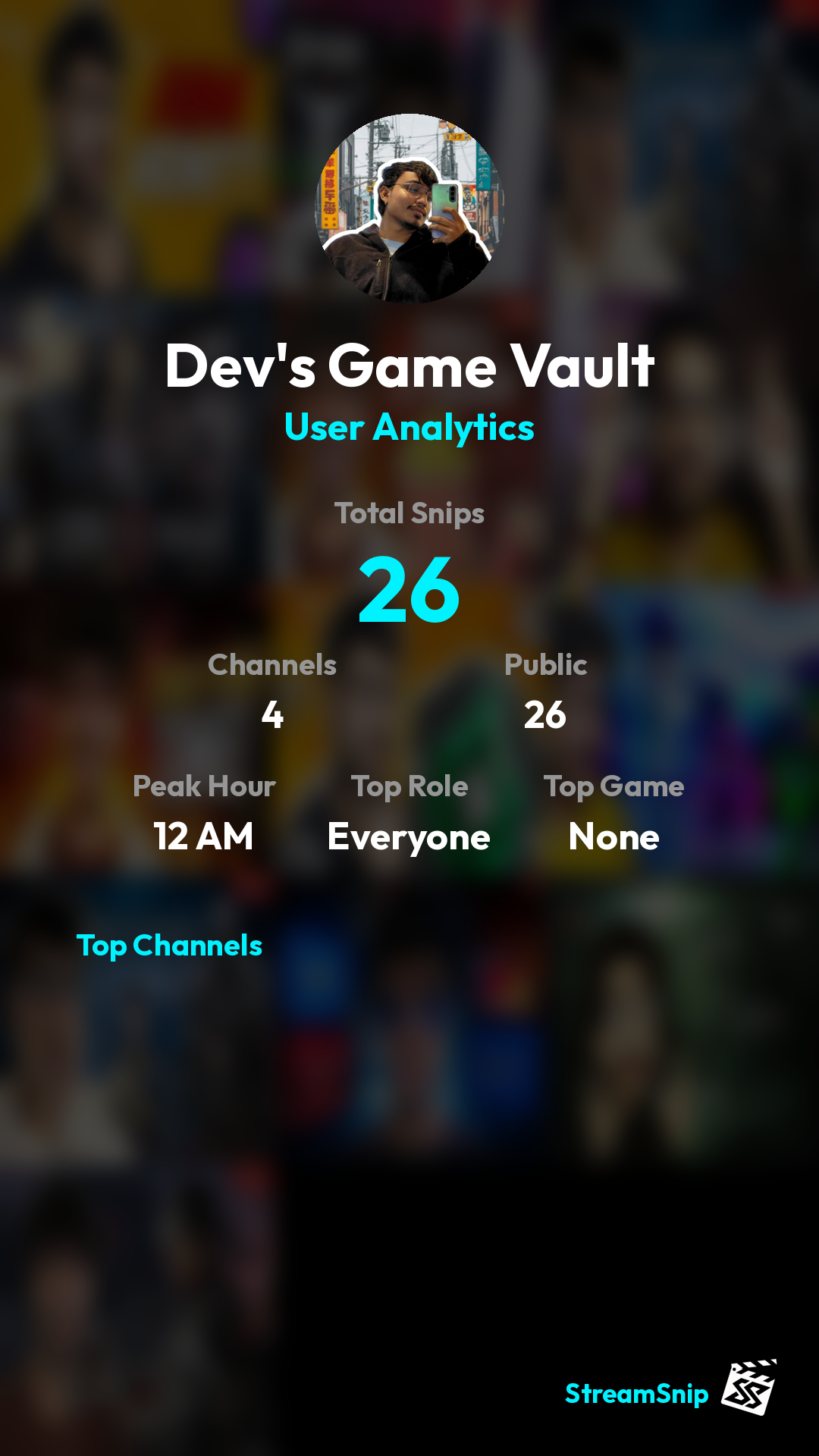 Stats Share Card