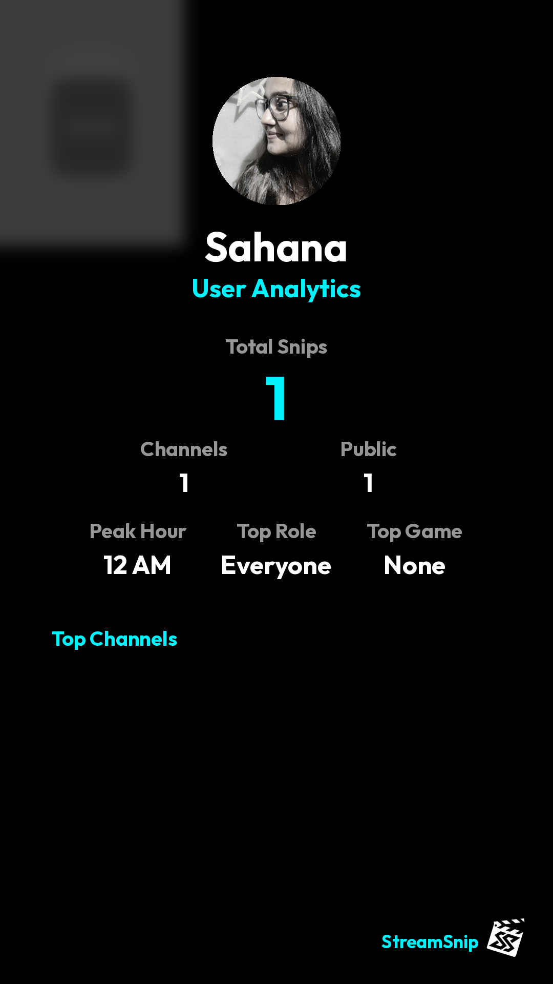 Stats Share Card