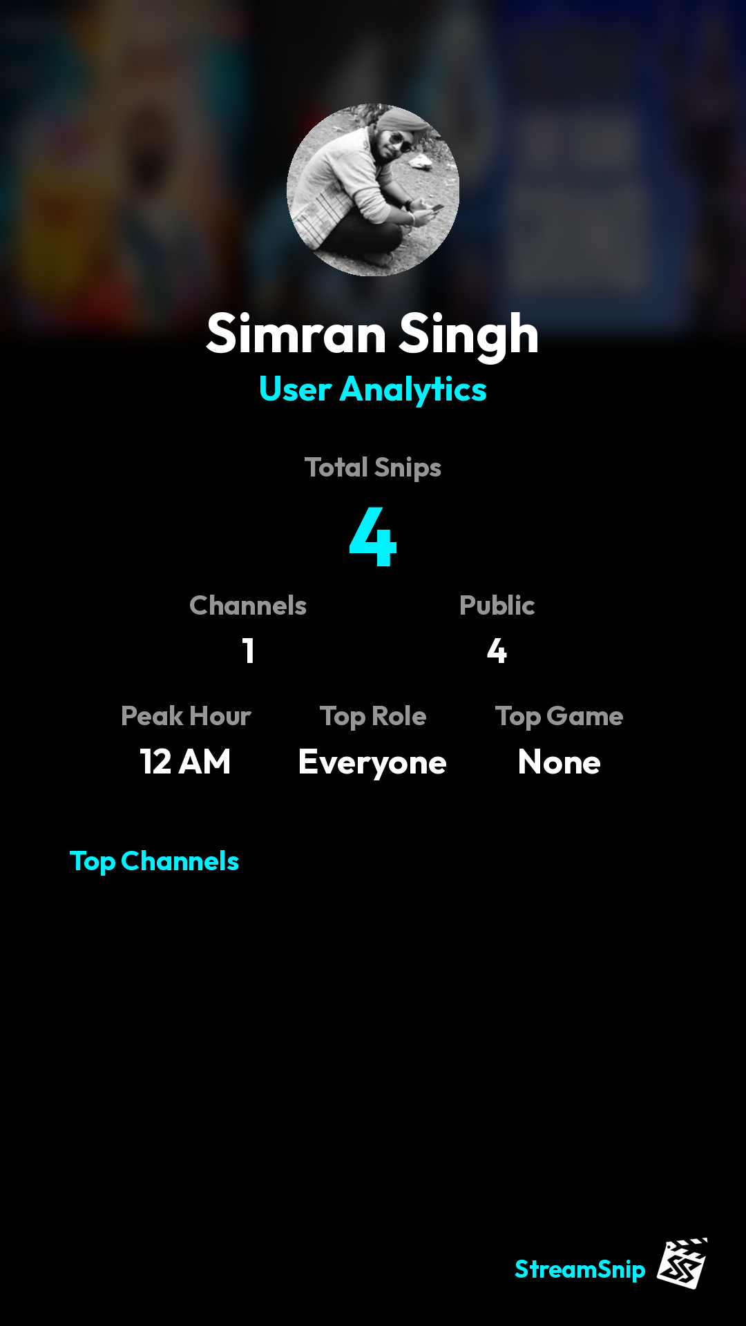 Stats Share Card