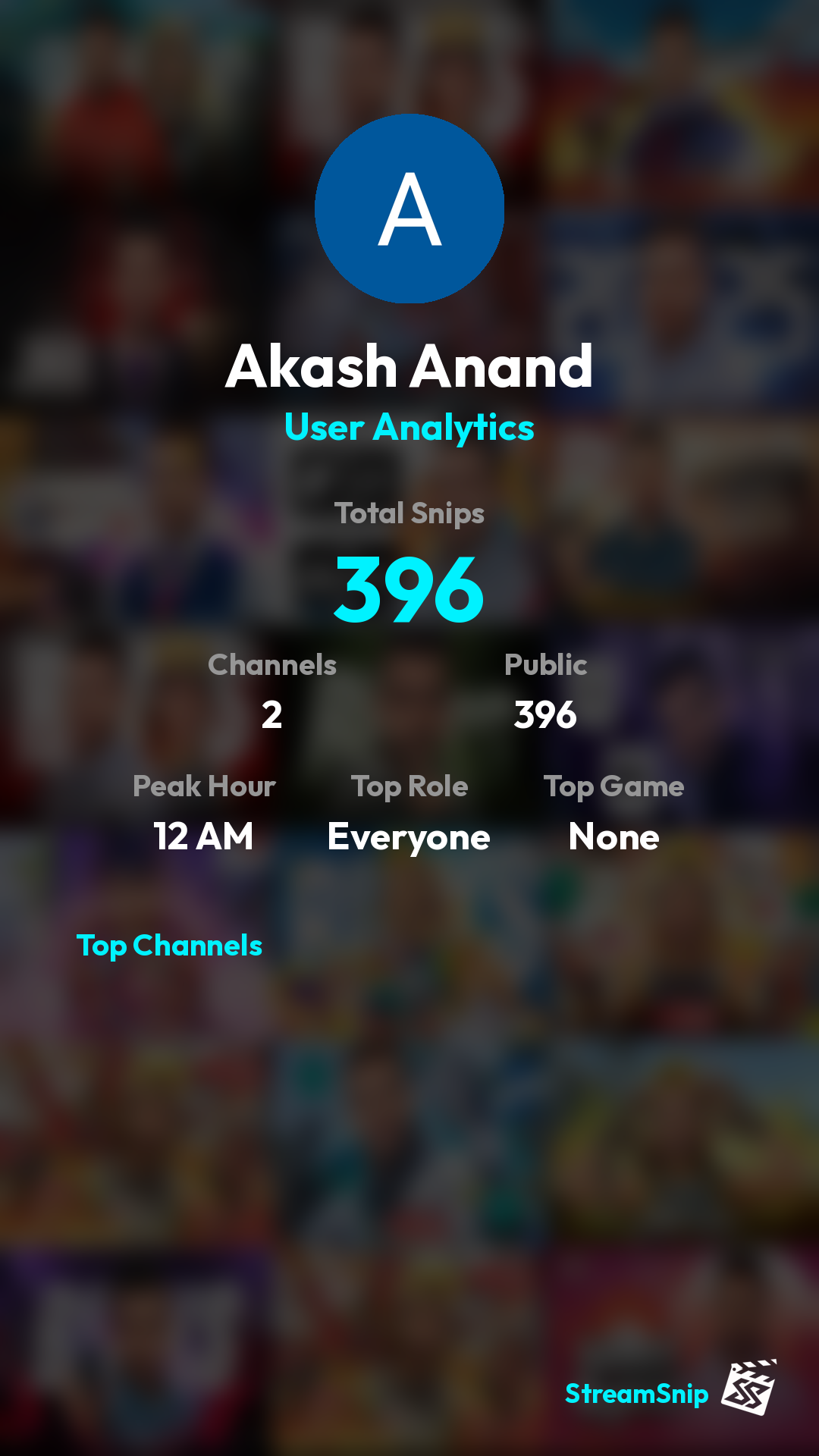 Stats Share Card