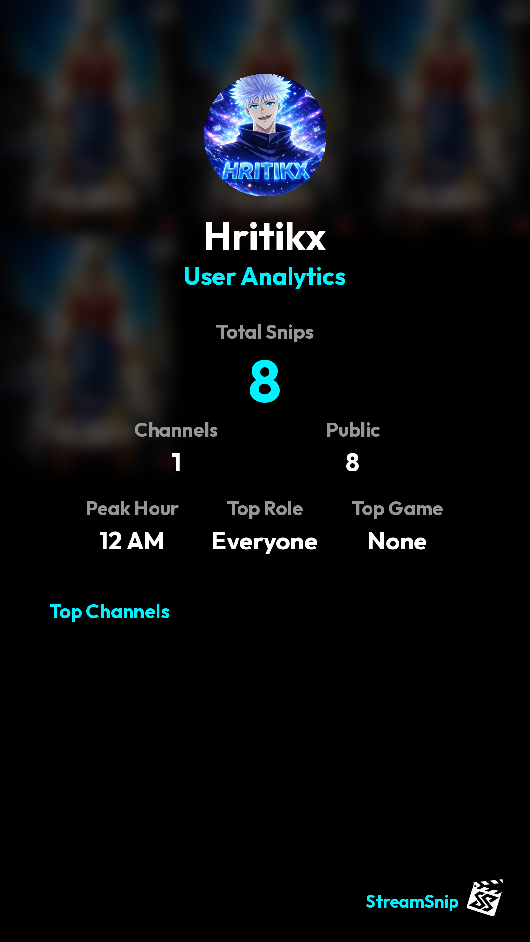 Stats Share Card