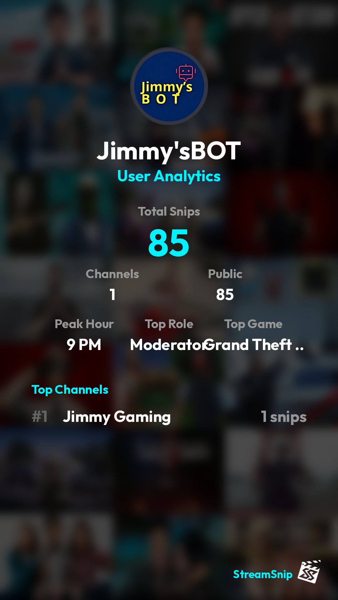 Stats Share Card
