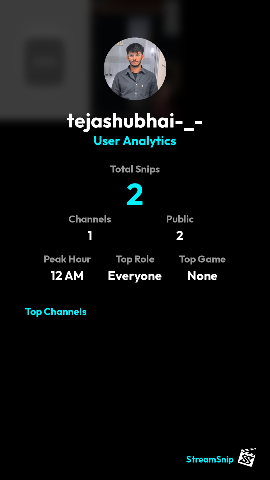 Stats Share Card