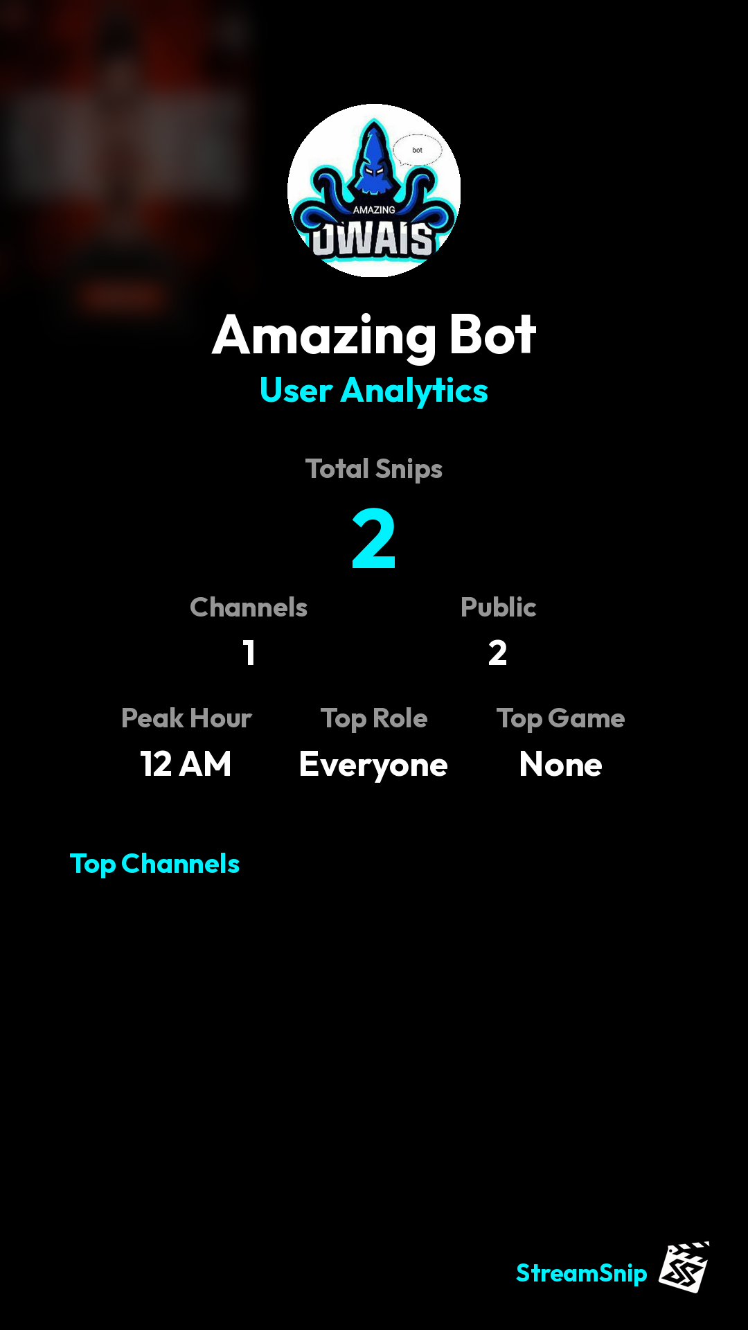 Stats Share Card