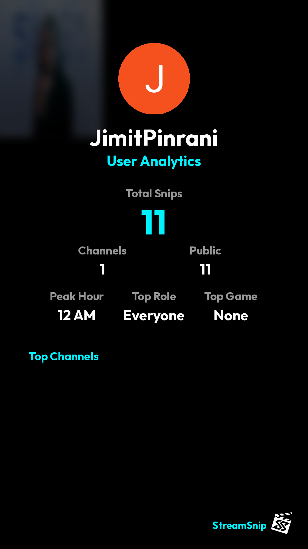 Stats Share Card