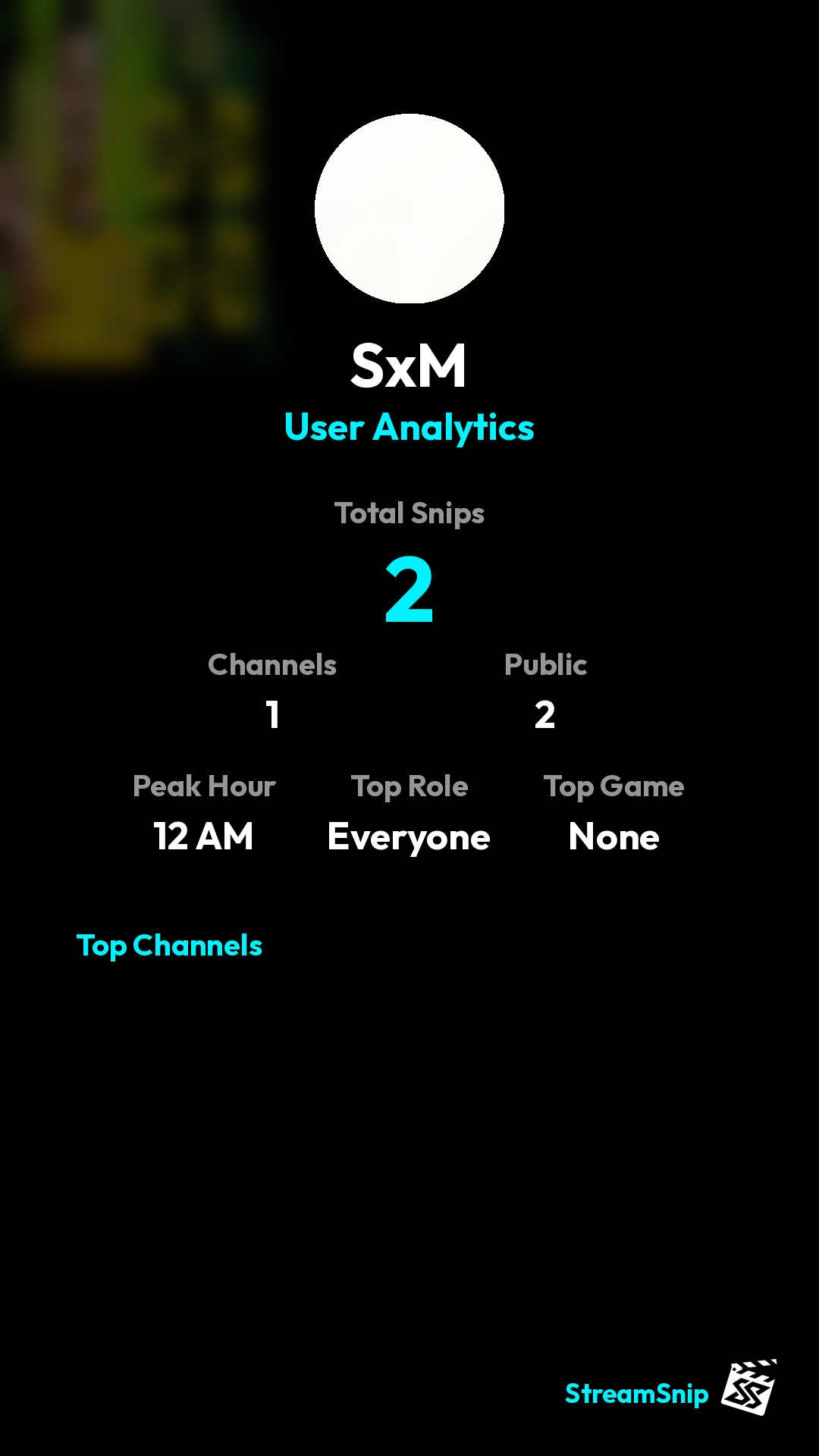Stats Share Card
