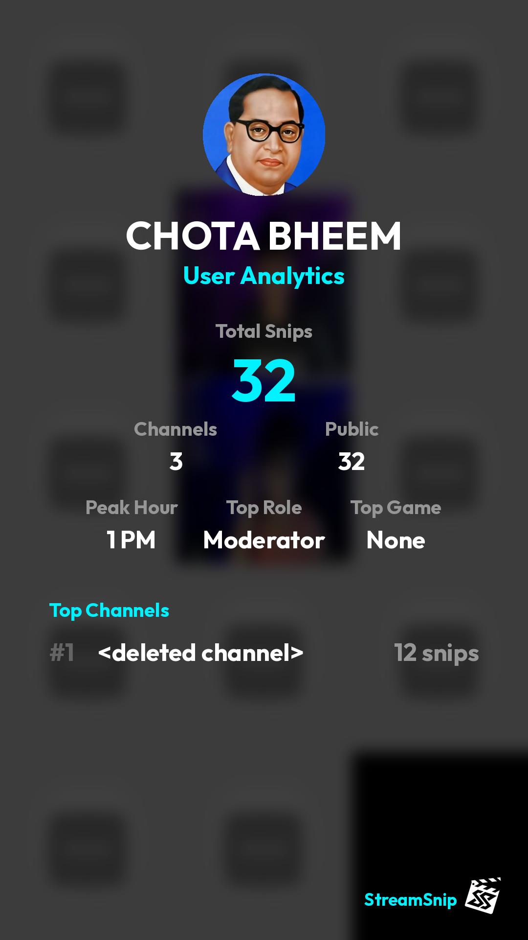 Stats Share Card
