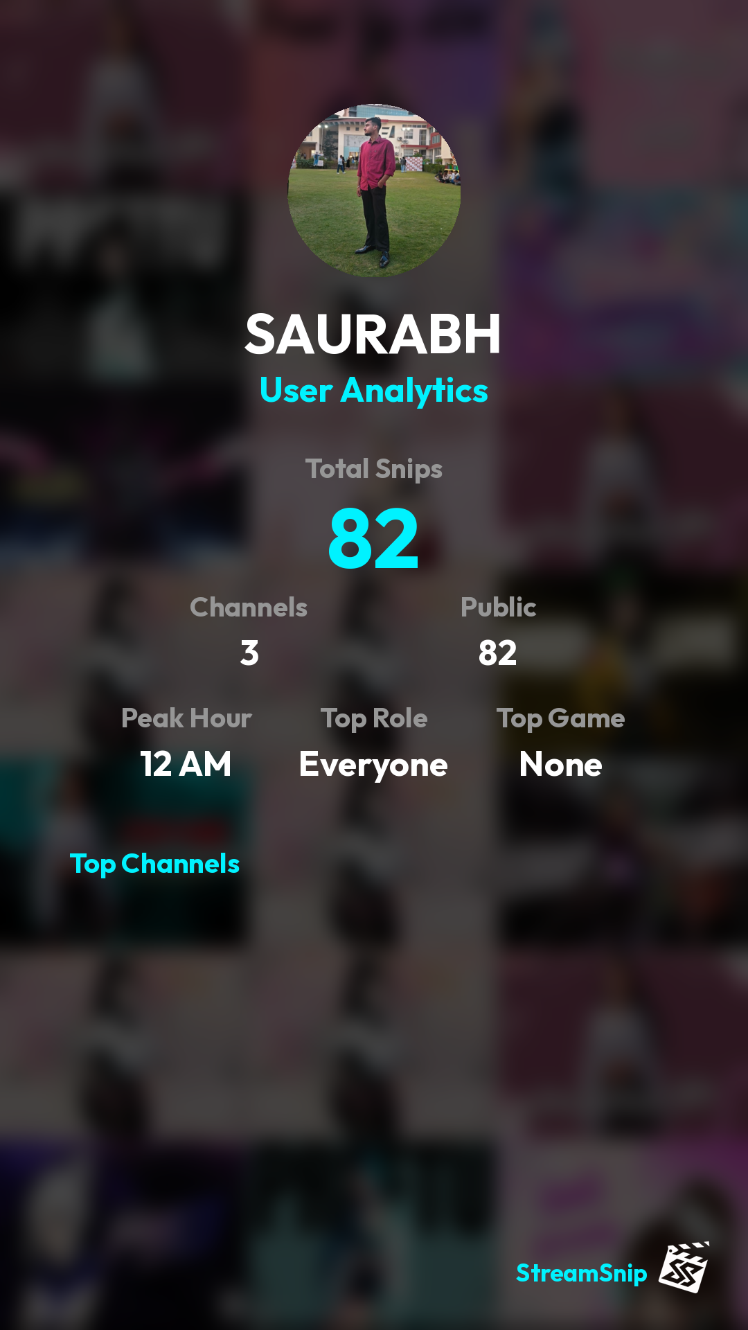 Stats Share Card