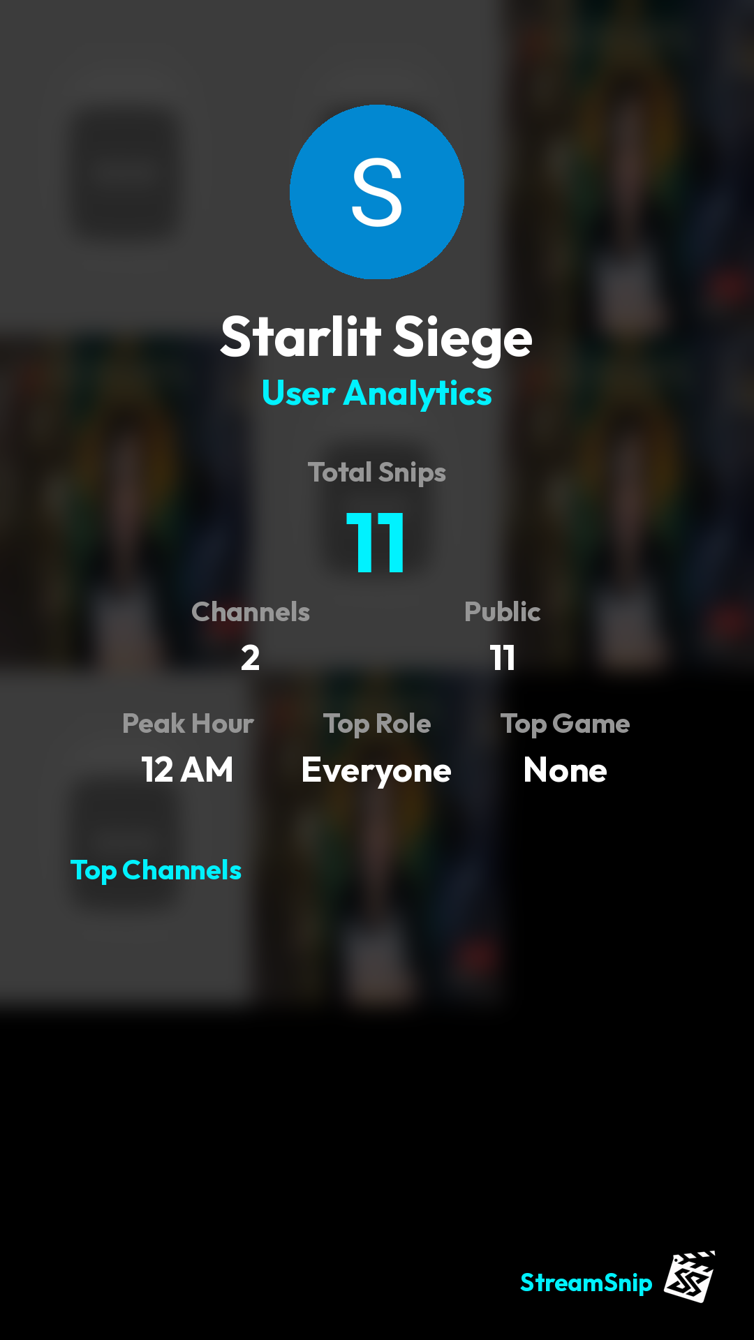 Stats Share Card