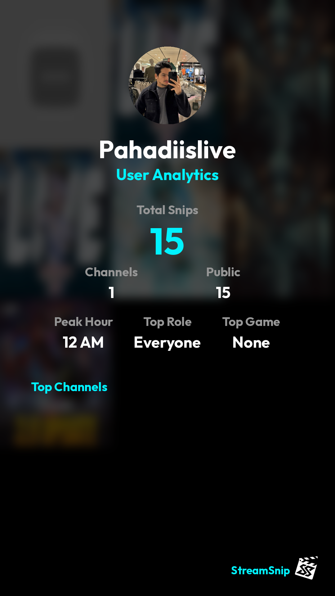 Stats Share Card