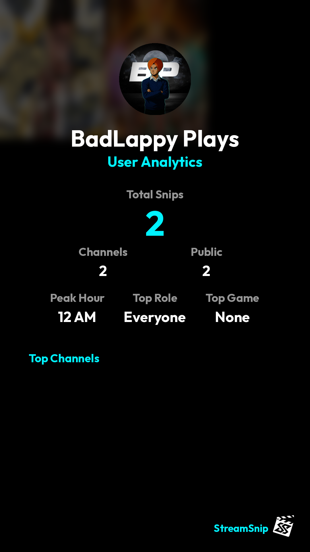 Stats Share Card