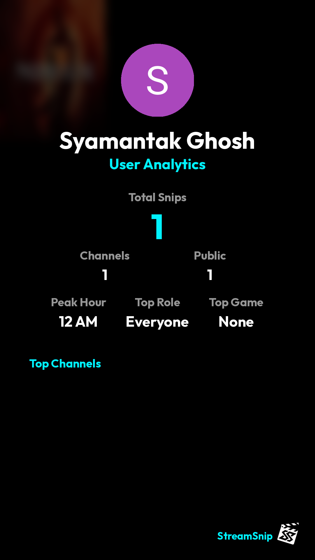 Stats Share Card