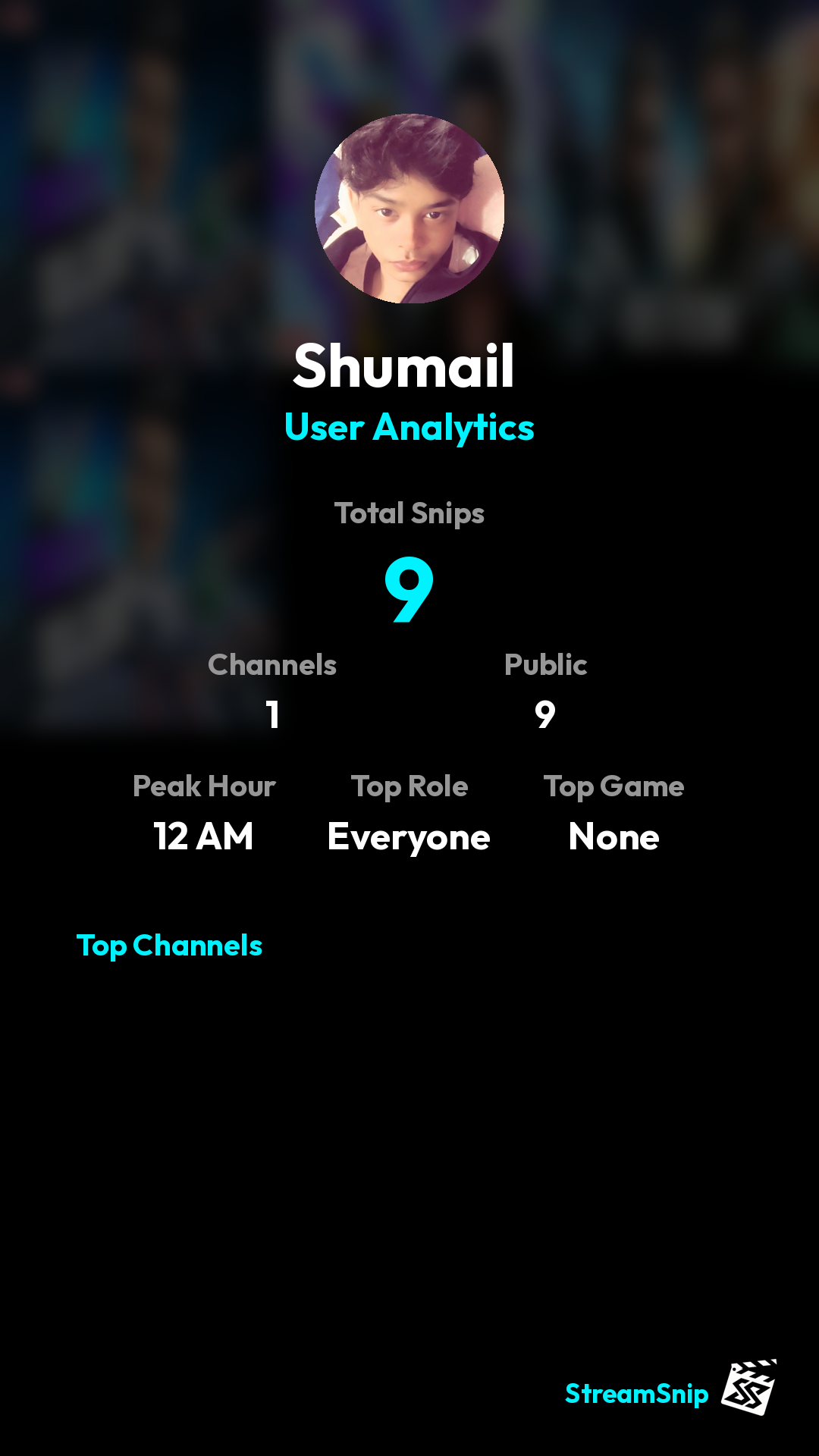 Stats Share Card