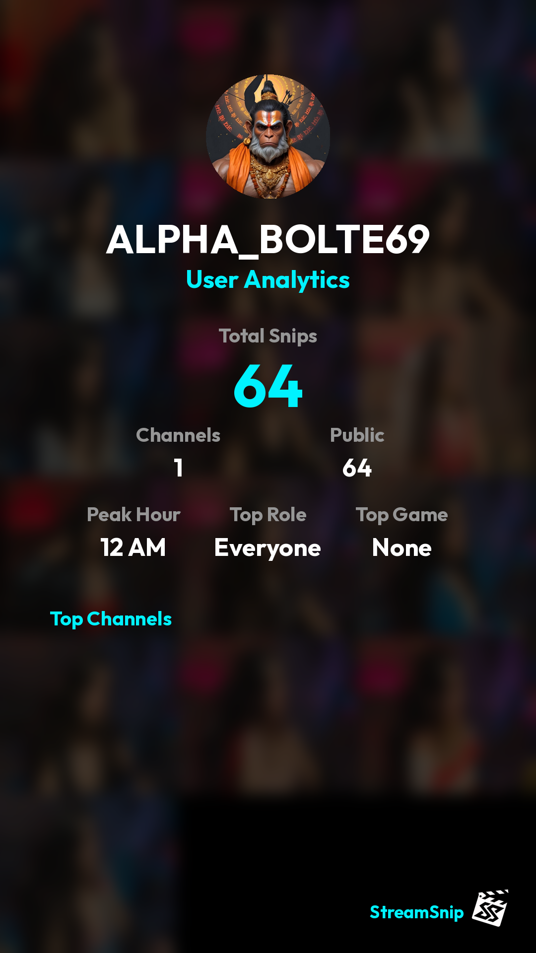 Stats Share Card