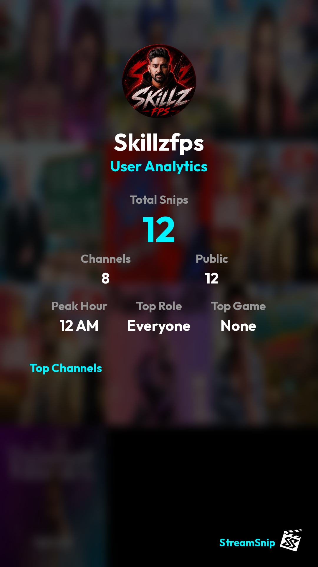 Stats Share Card