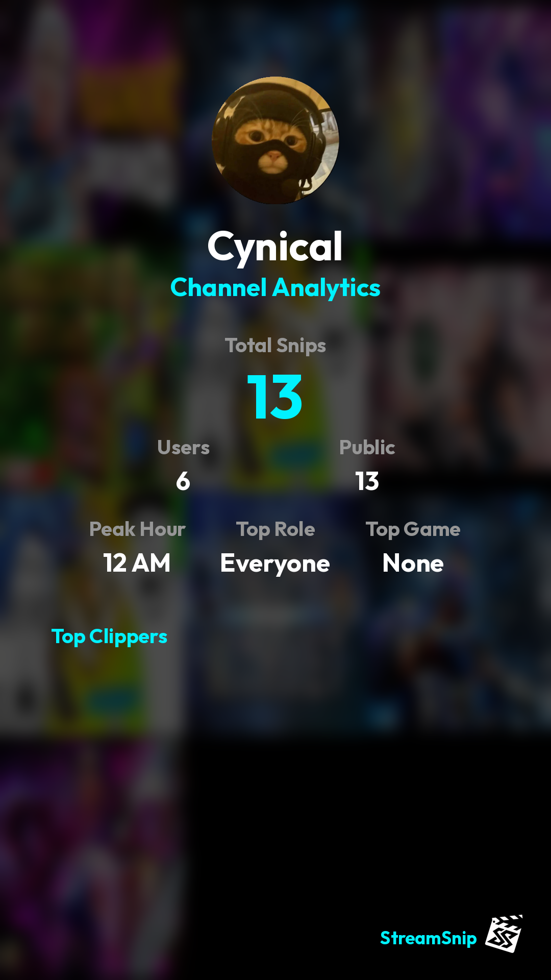 Stats Share Card
