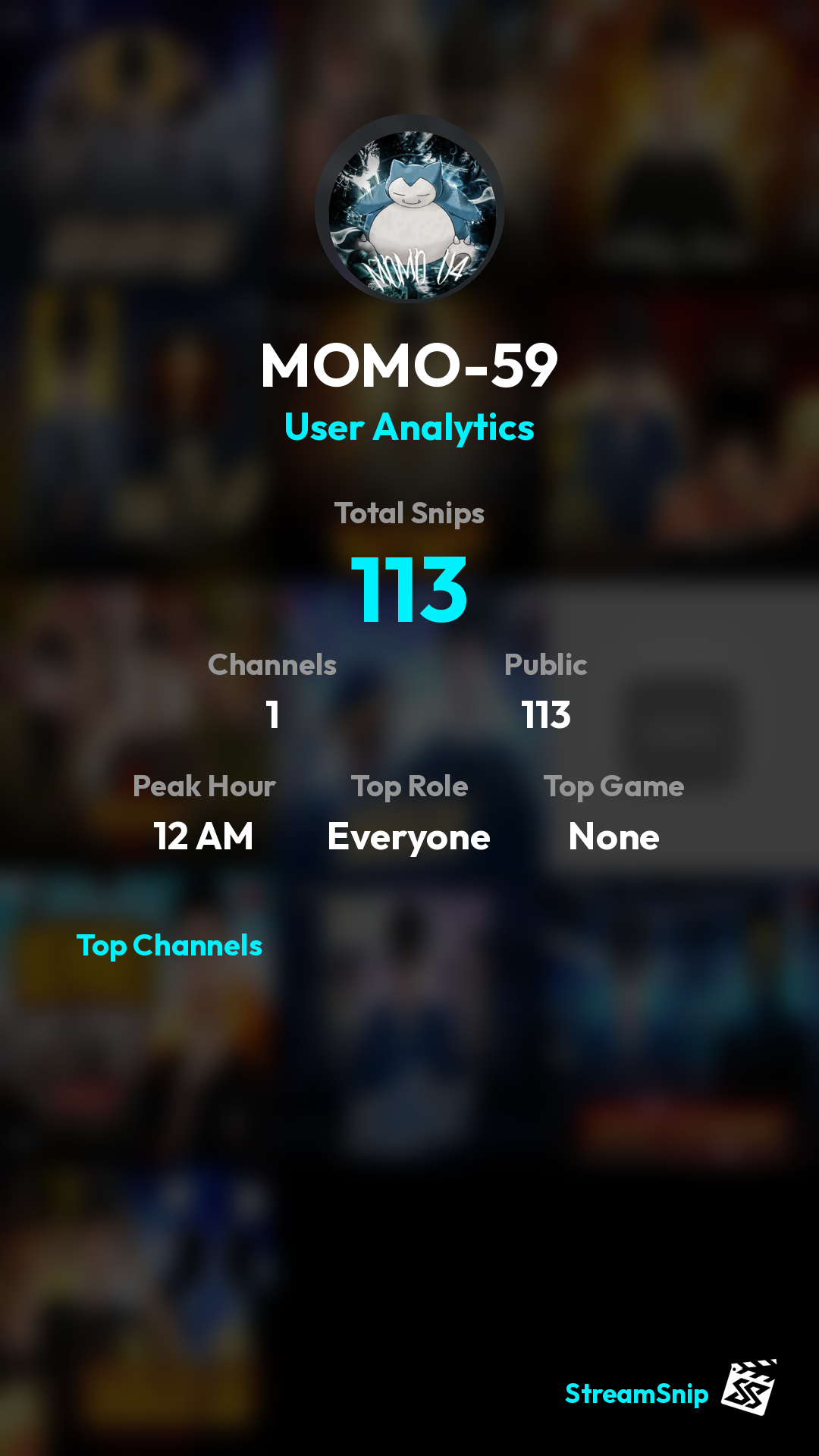 Stats Share Card