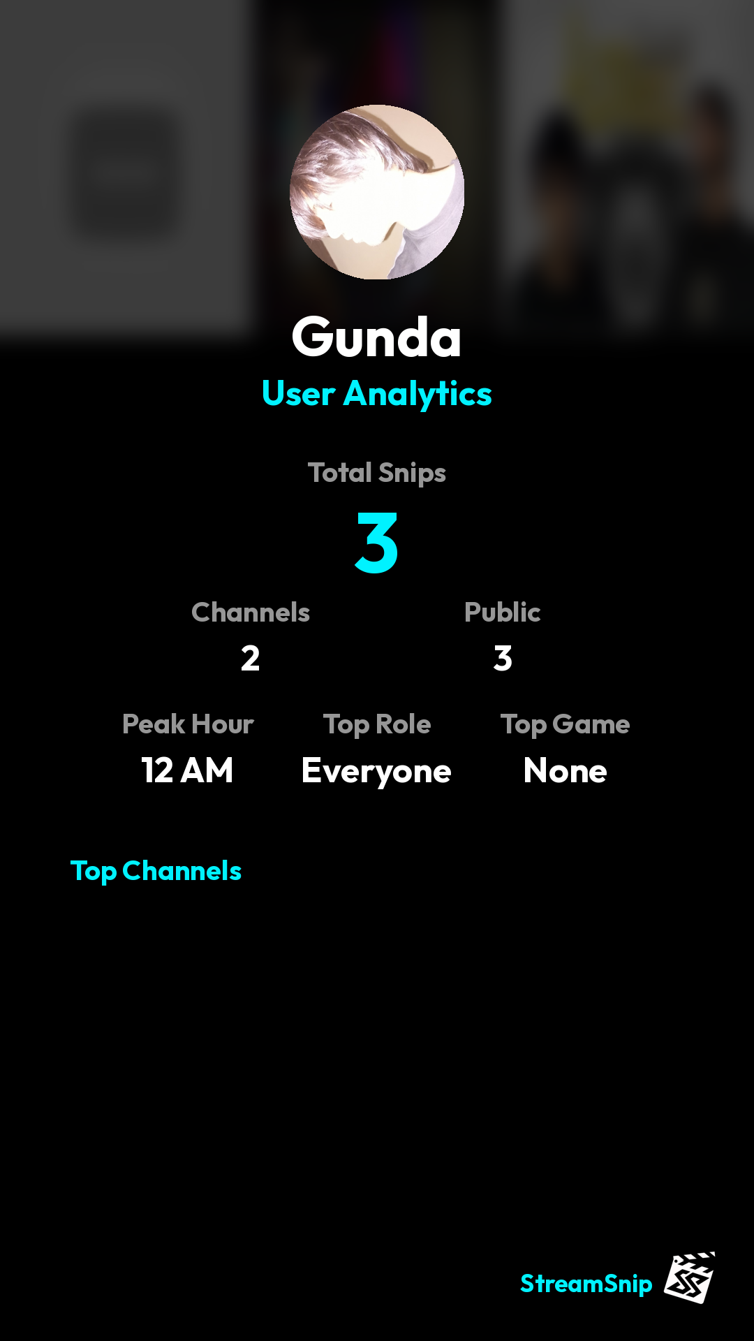 Stats Share Card