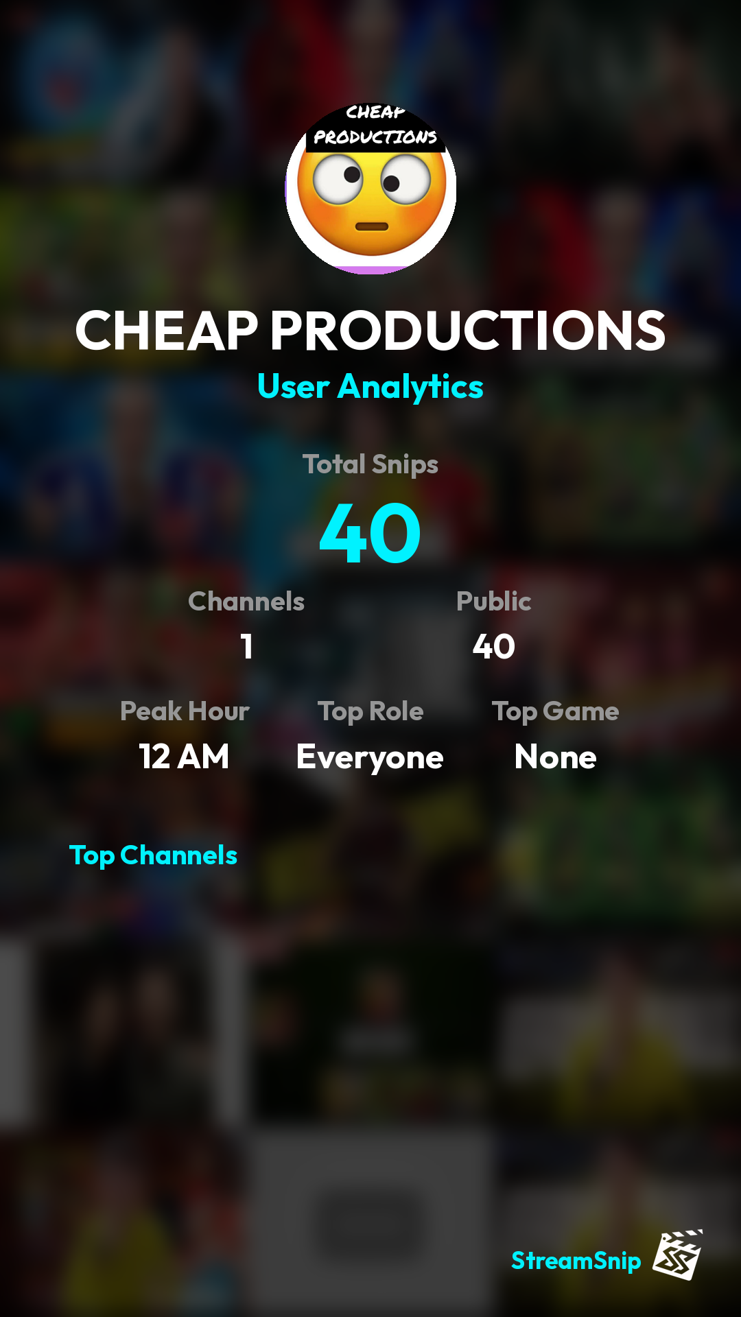 Stats Share Card