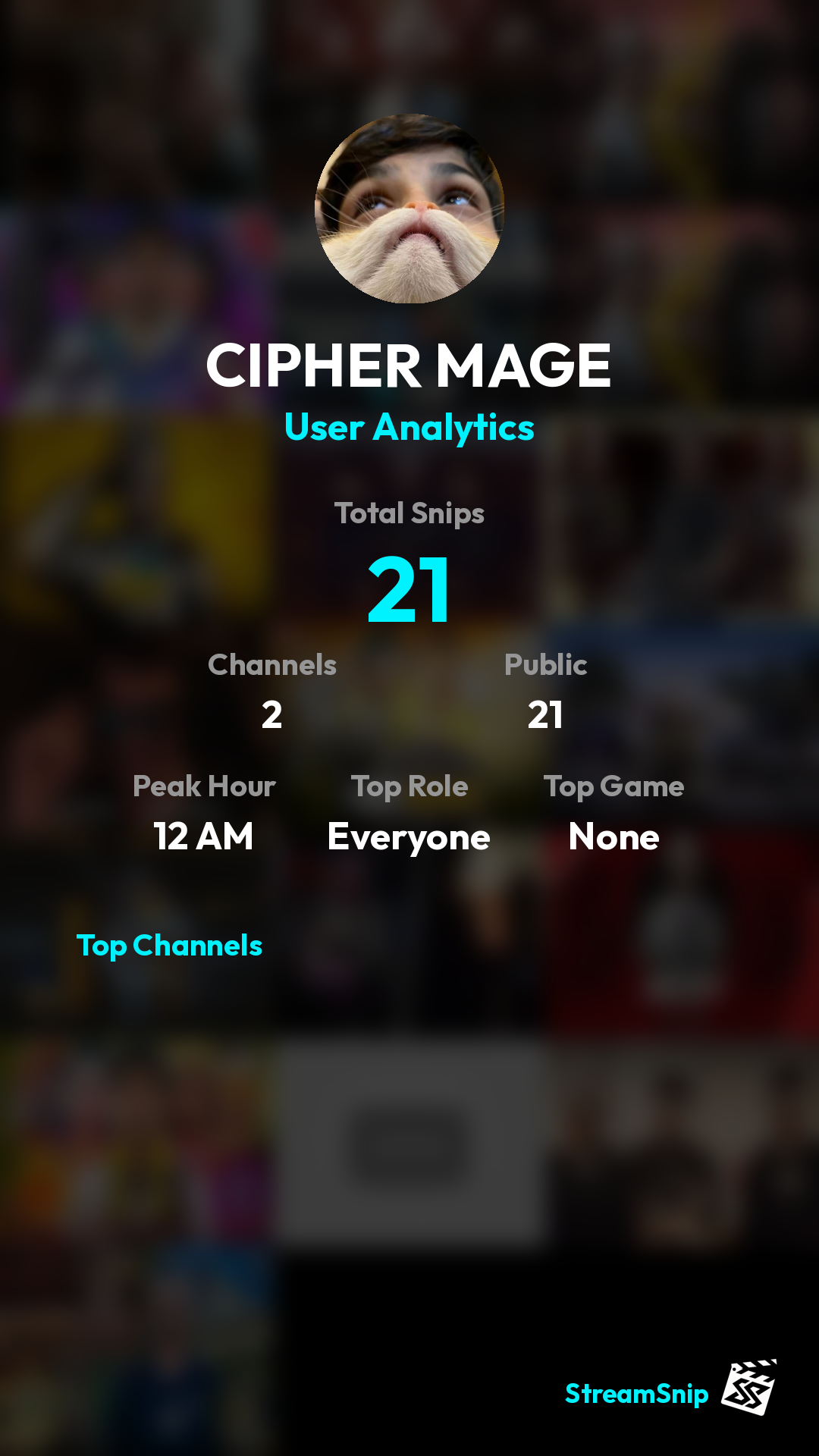 Stats Share Card