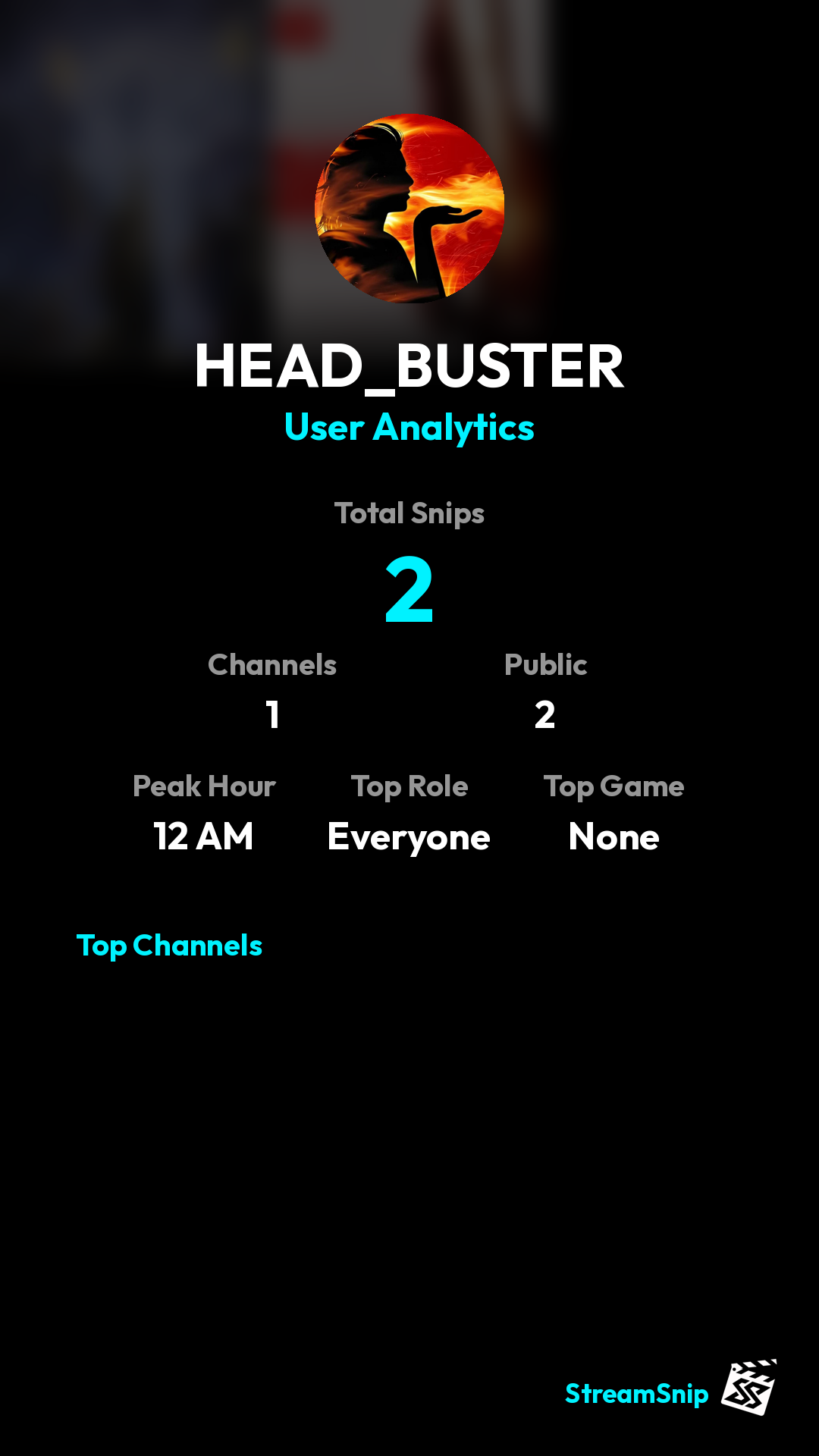 Stats Share Card