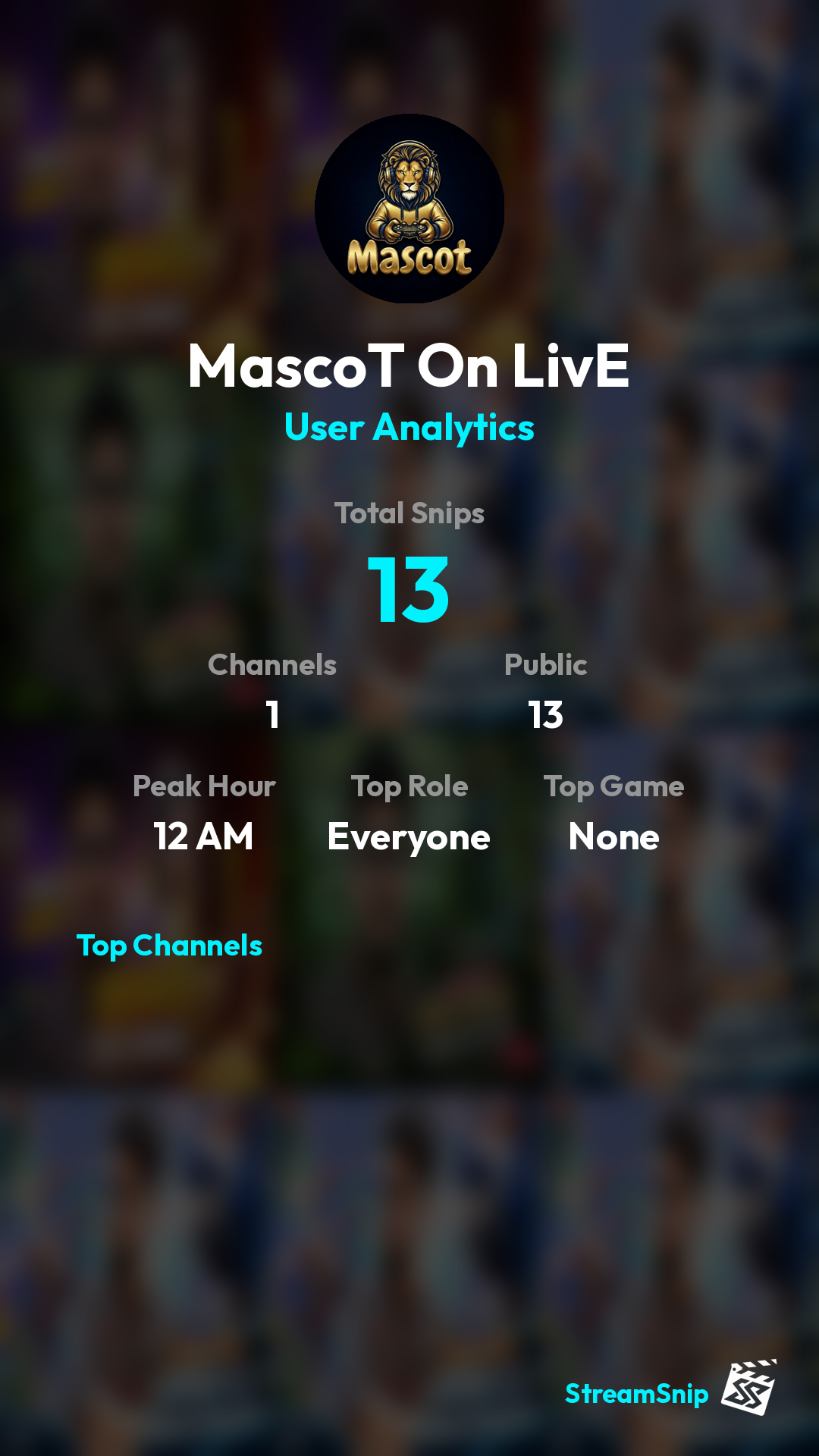 Stats Share Card