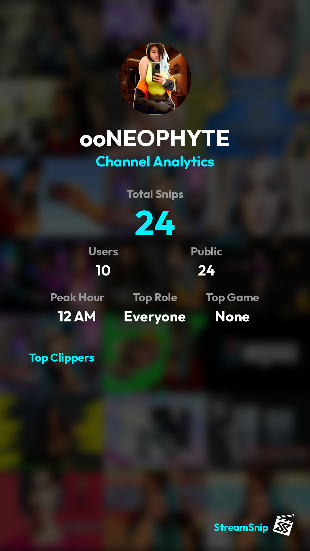 Stats Share Card