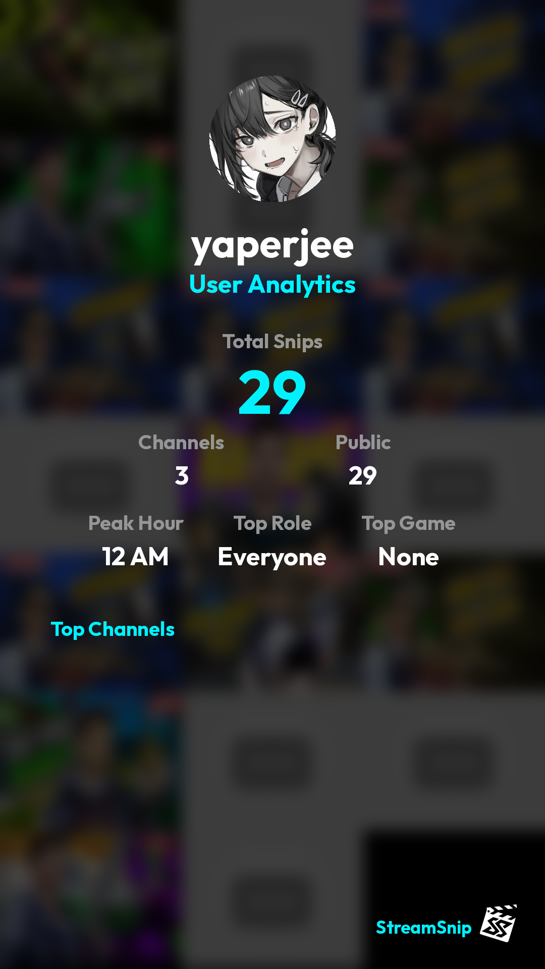 Stats Share Card