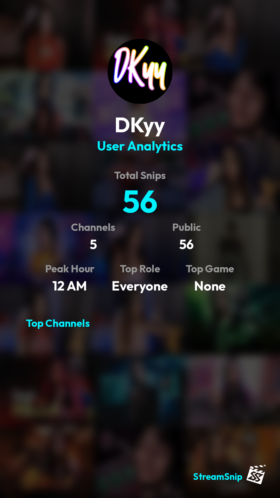 Stats Share Card