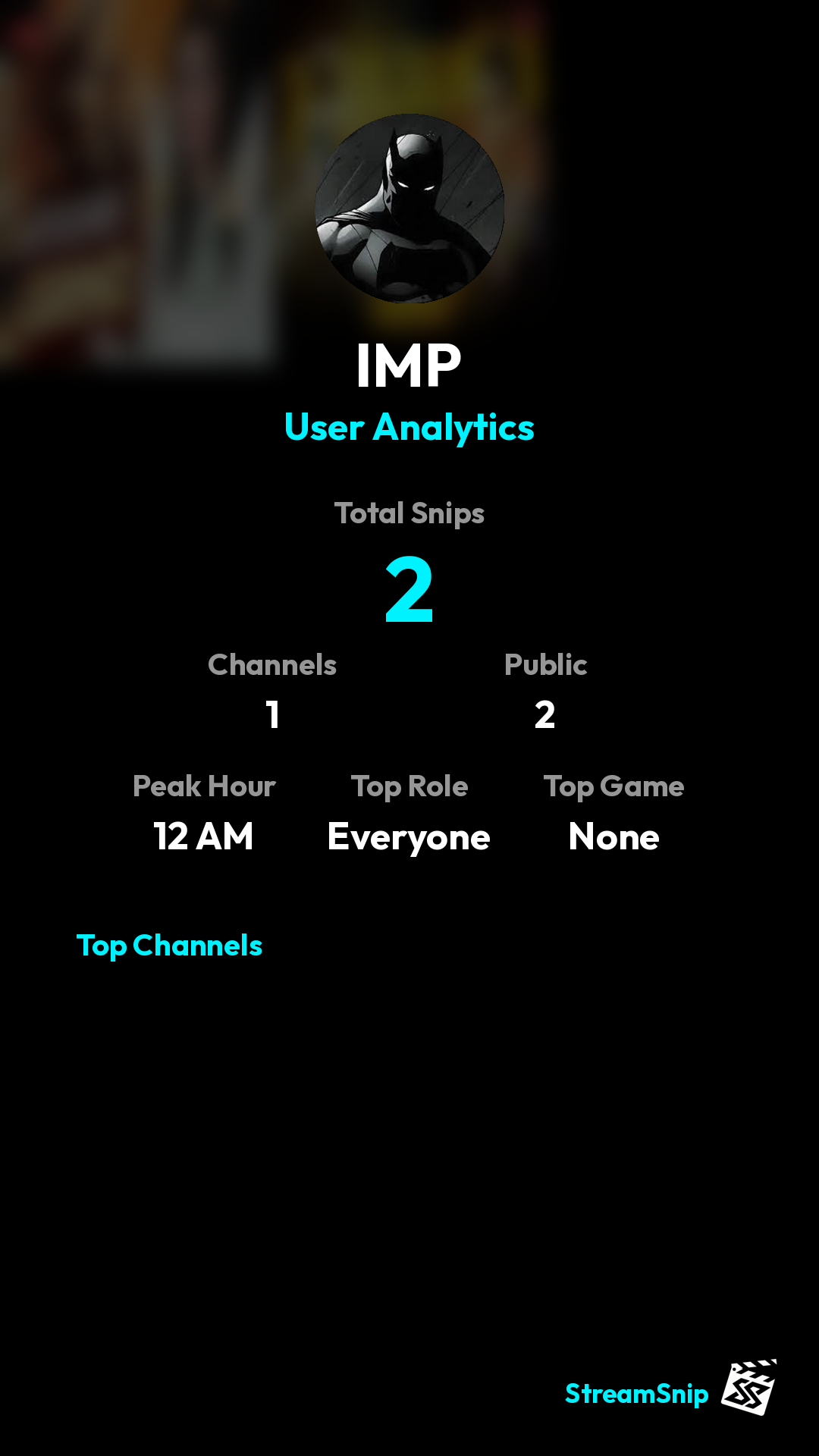Stats Share Card
