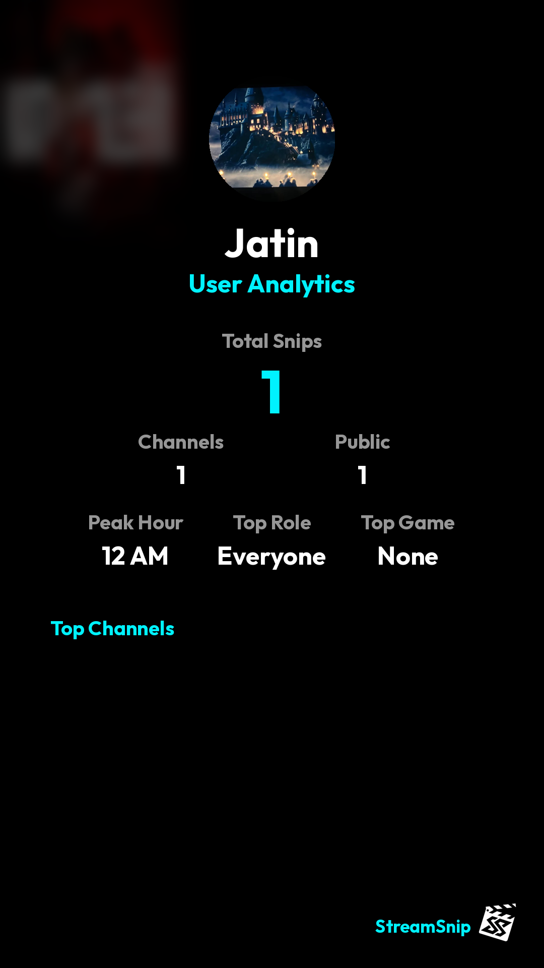 Stats Share Card
