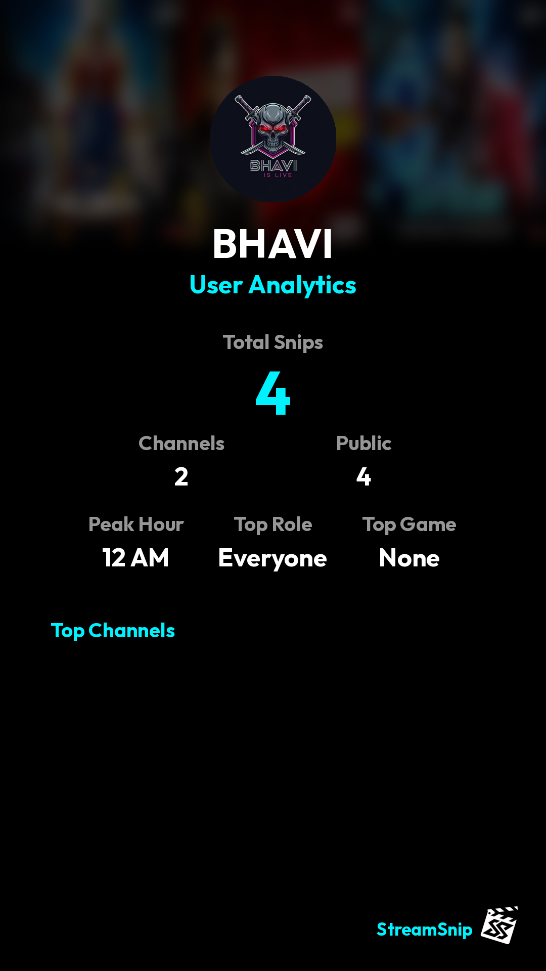 Stats Share Card