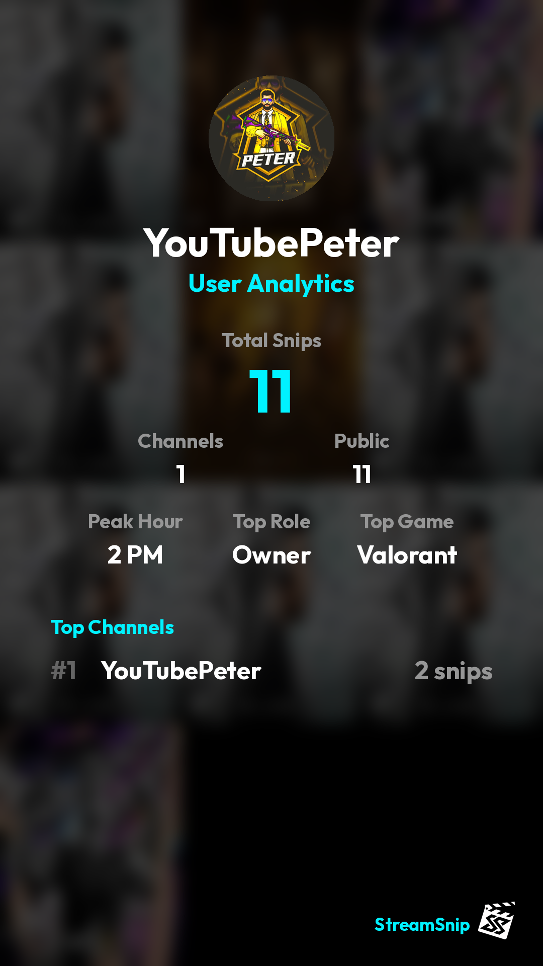 Stats Share Card