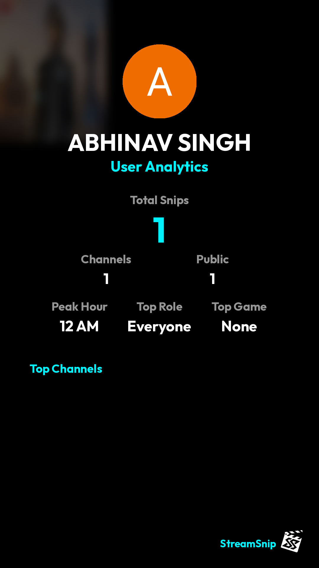 Stats Share Card