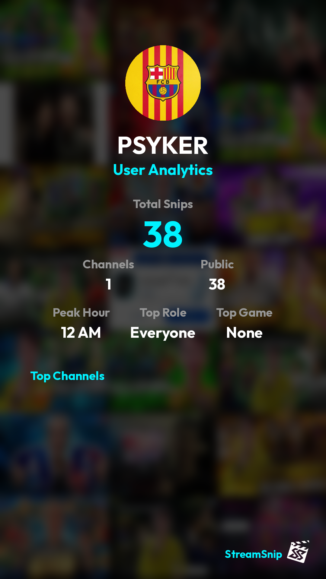 Stats Share Card