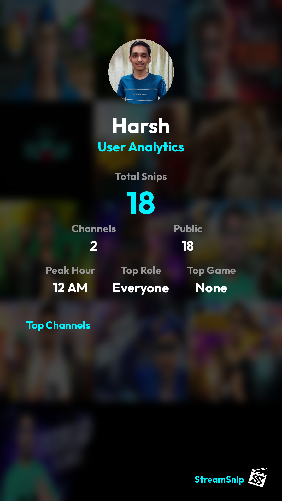 Stats Share Card