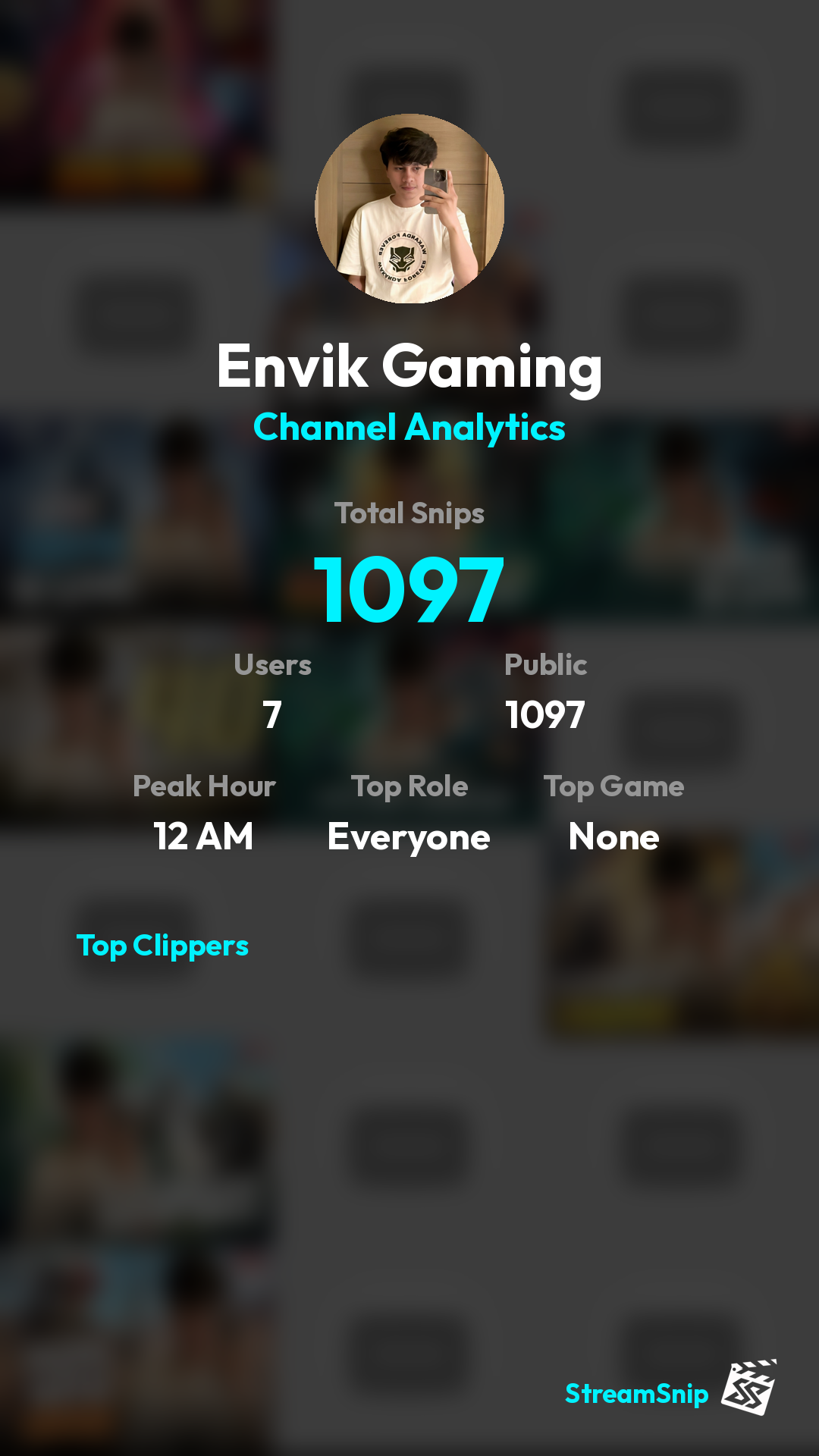 Stats Share Card