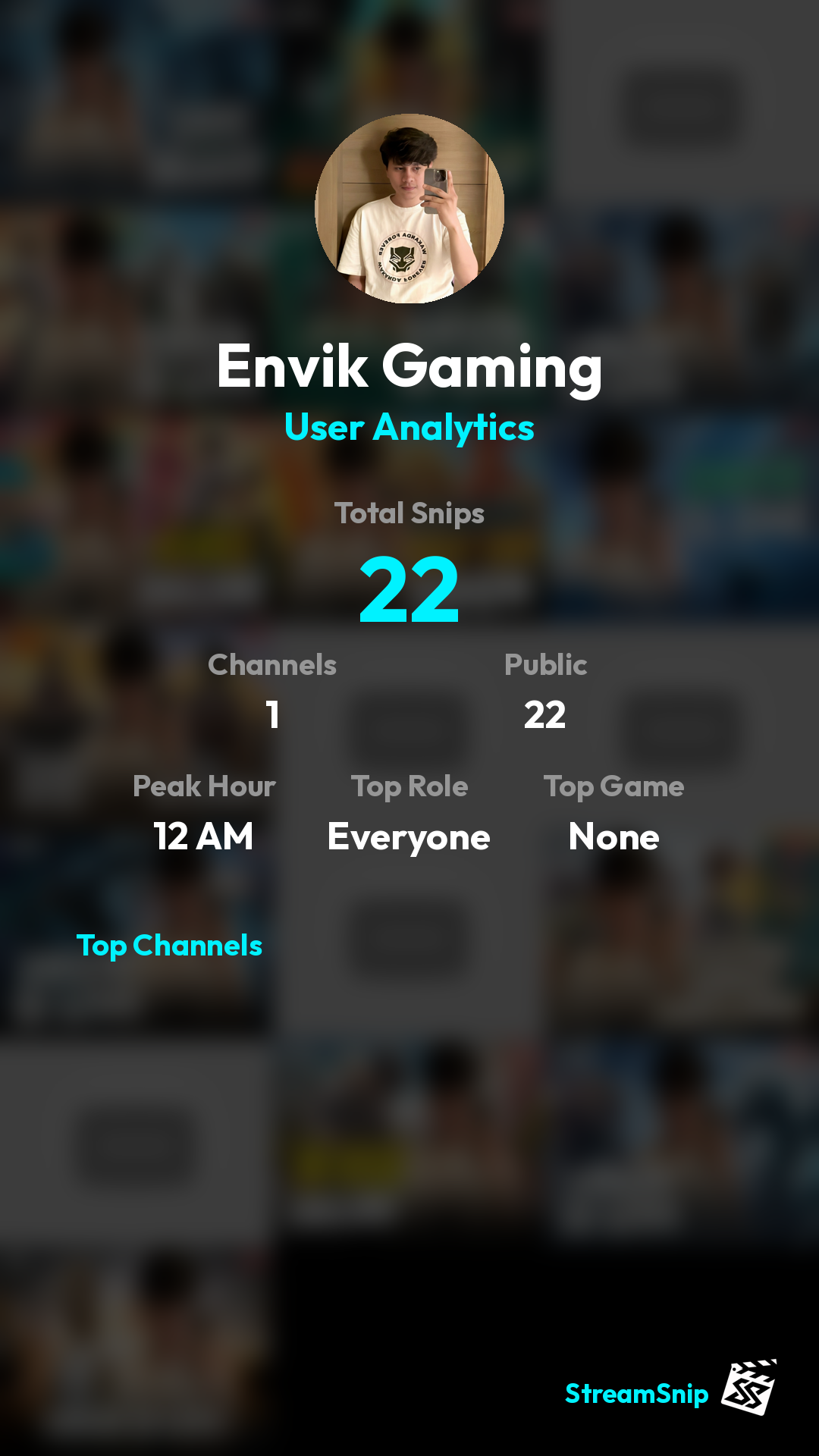 Stats Share Card
