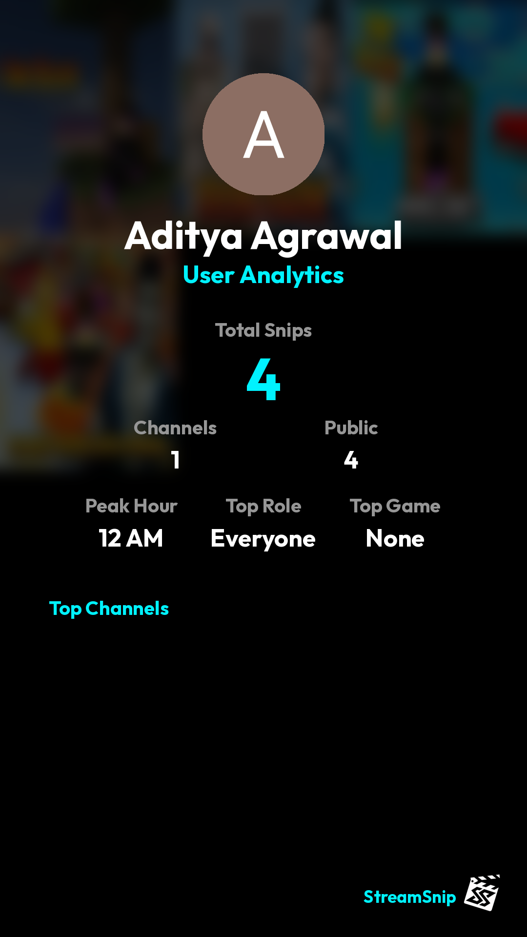Stats Share Card