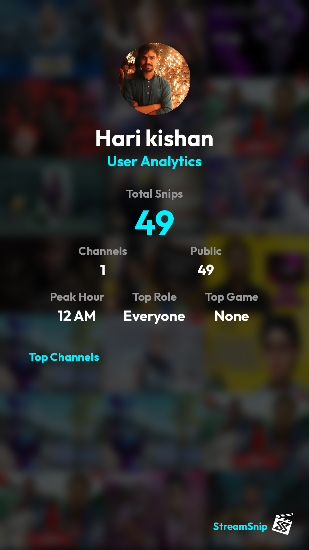 Stats Share Card