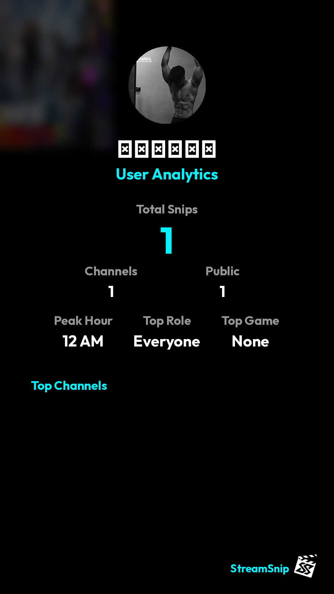 Stats Share Card