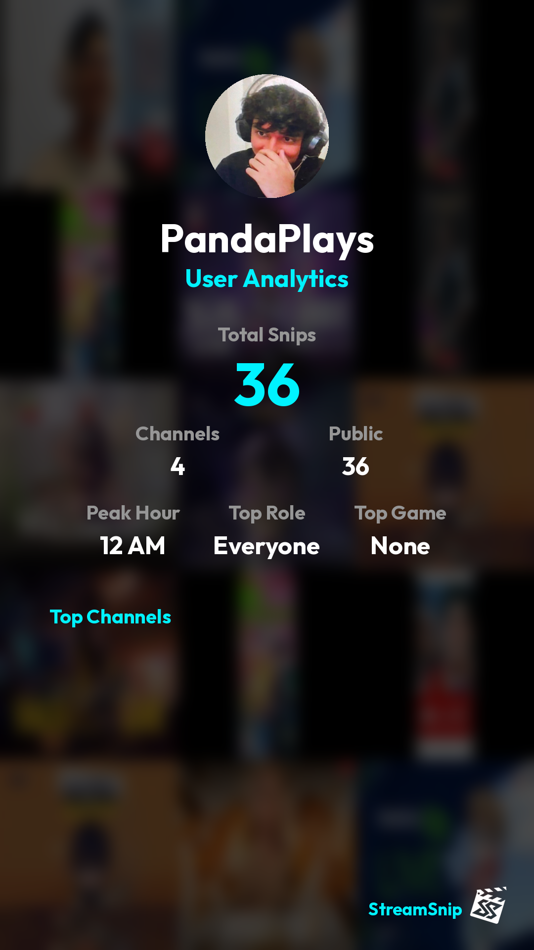 Stats Share Card