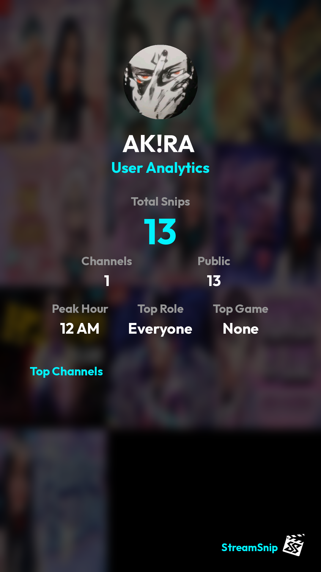 Stats Share Card